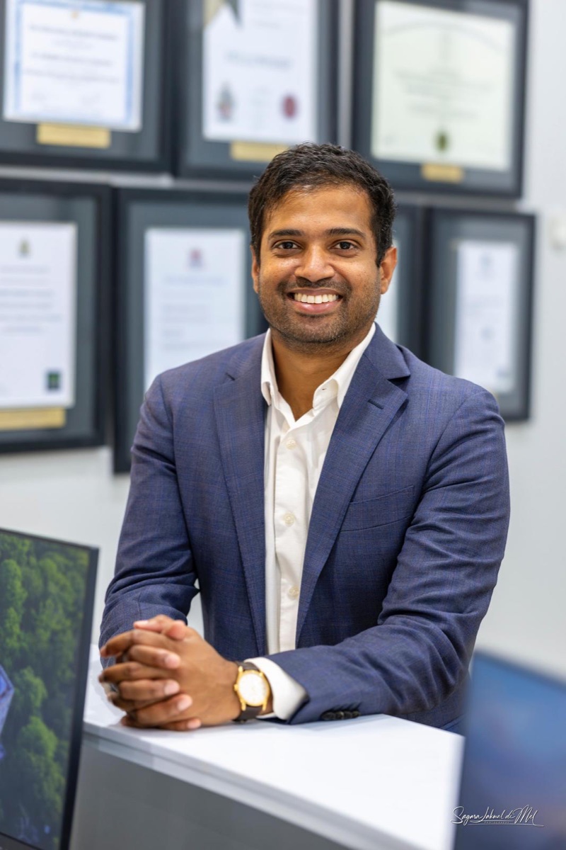 Professional portrait of Dr. Gehan Karunaratne